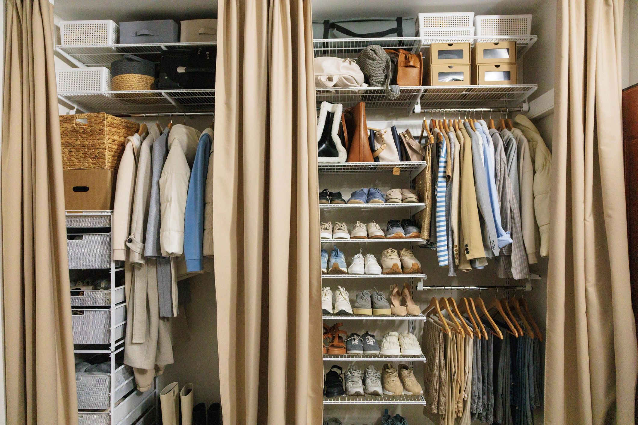 closet organizers