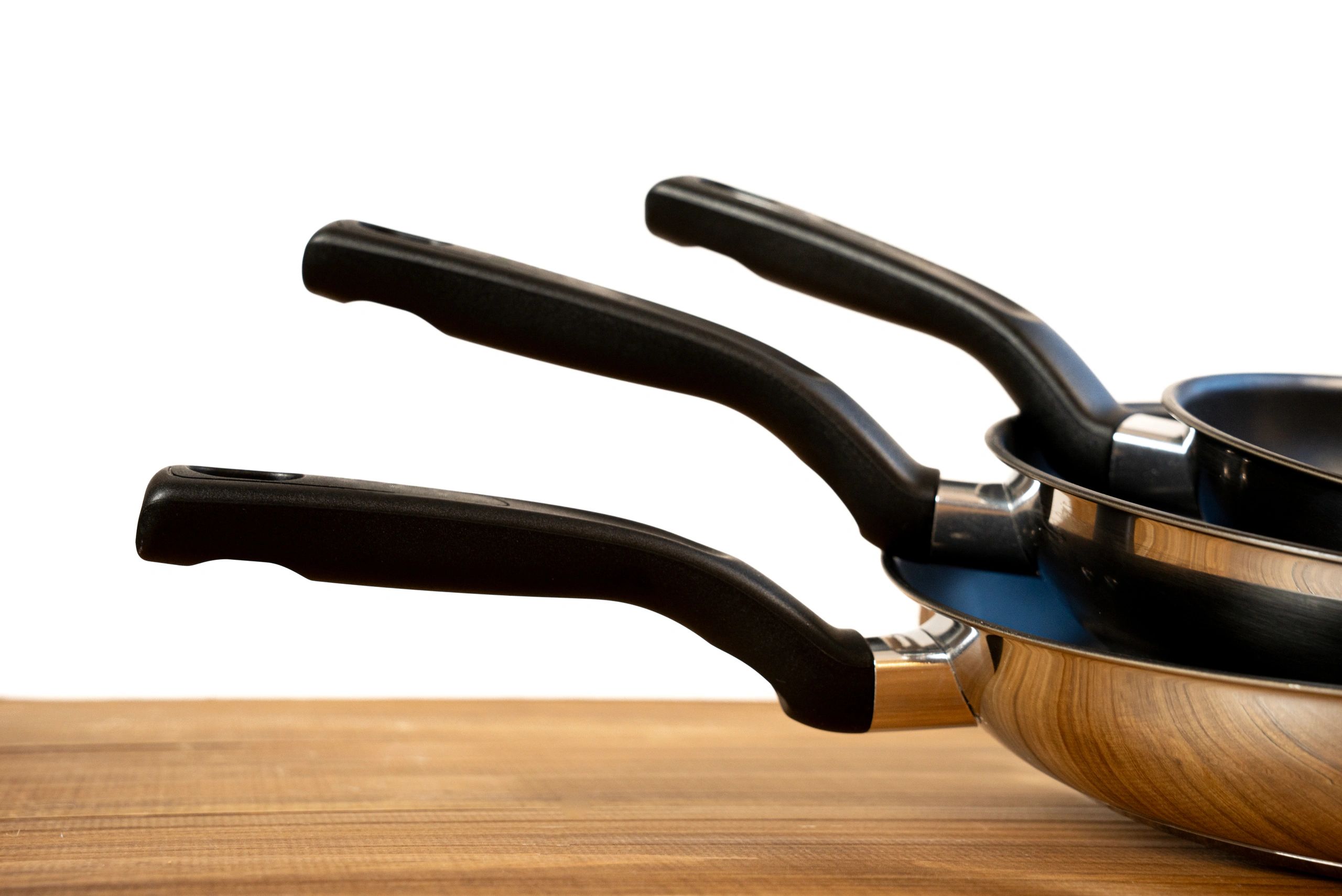 modern kitchenware on white background